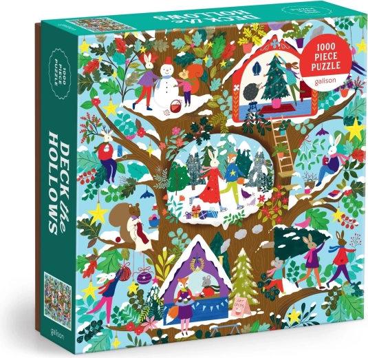 Galison Tree Decoration Puzzle, 1000 Pieces