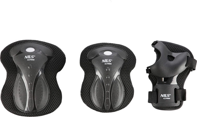 Set štitnika NILS Extreme H8334 crni – S