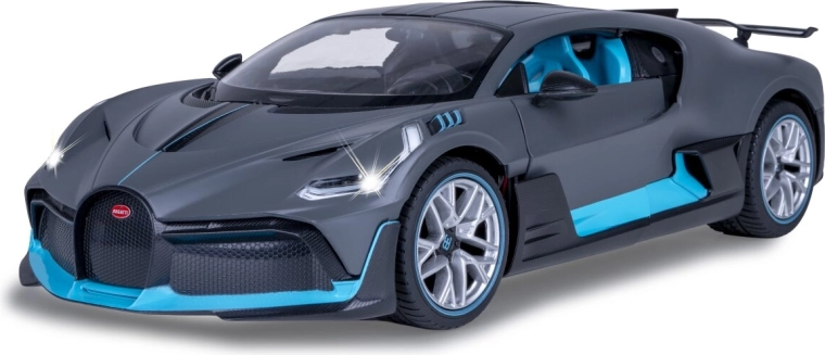 Realistic detailing and licensed Bugatti design
