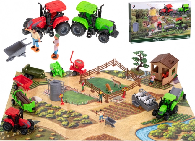 Farma sa životinjama i strojevima, 49 kom – igraći set za djecu