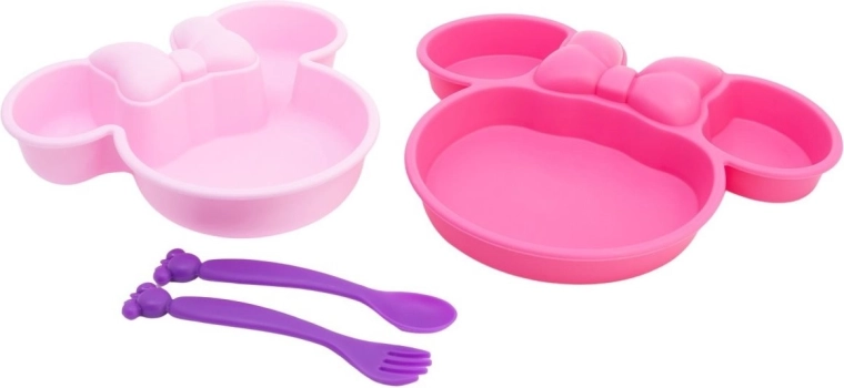 Dječji set za jelo 4u1 Disney Minnie Mouse Stor
