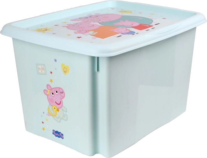 Kutija za pohranu s poklopcem Peppa Pig 30 l