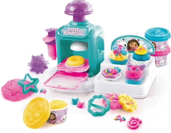 Create and bake with play dough like in a real bakery