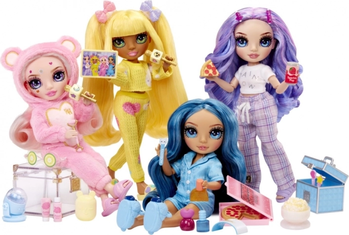 Rainbow High Junior High PJ Party – modna lutka za pidžama party 23 cm