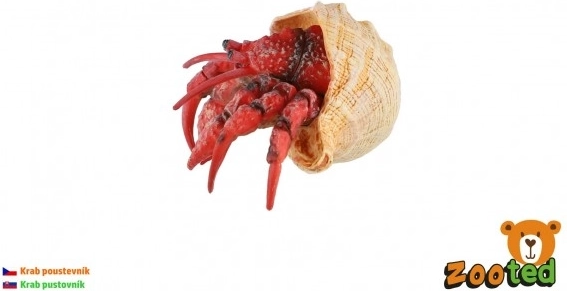 Plastična figurica raka samca 7 cm