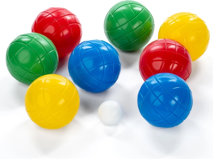 Schildkröt boccia set s obojenim kuglama