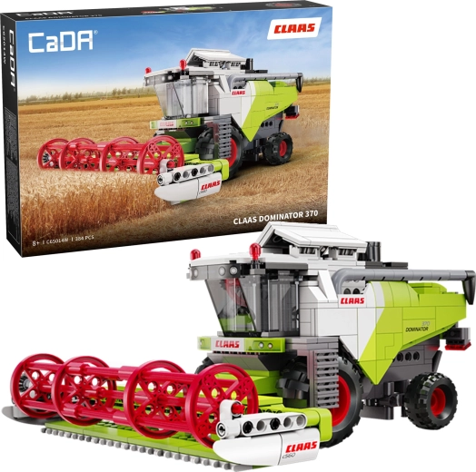 CaDA Claas Dominator 370 građevinski set – kombajn (384 dijela)