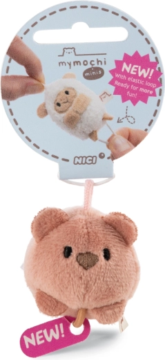 Nici MyMochi mini medvjedić Nomo s elastičnom gumicom, 5 cm