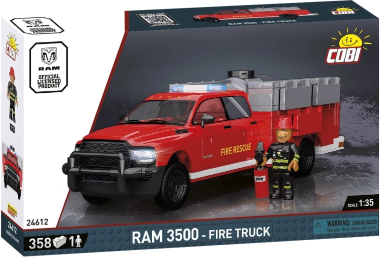 Cobi RAM 3500 Firefighters 1:35 (358 pcs, figure)