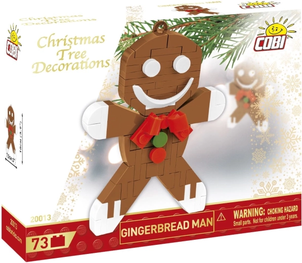 COBI Gingerbread Christmas Tree Ornament (73 pieces) - 1 piece