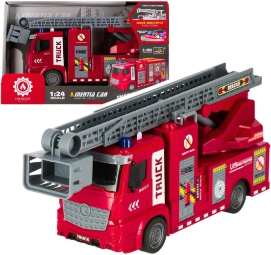 Fire truck with light and sound effects