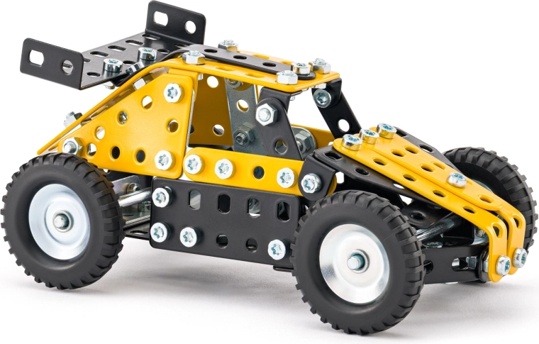 Merkur buggy autocross metalna konstrukcijska igračka 160 dijelova