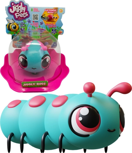 Jiggly Bugs gusjenica plava