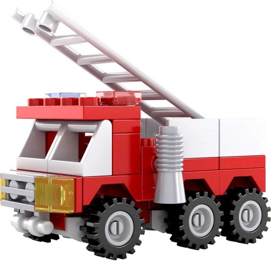 kompatibilni građevni set bloxo vatrogasci – vozilo, 53 dijelova