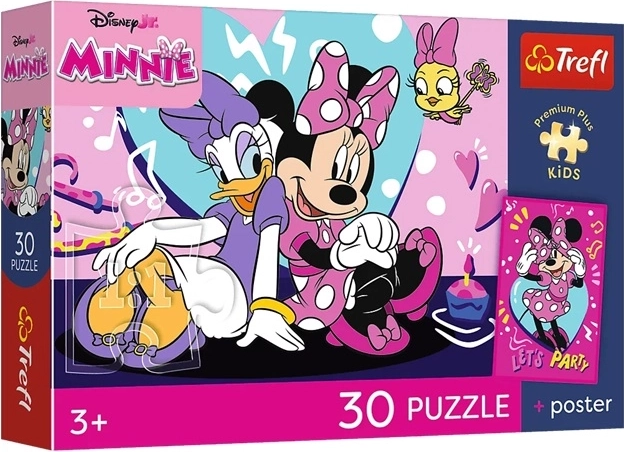 Puzzle Premium Plus Kids Vesela Minnie (30 dijelova)