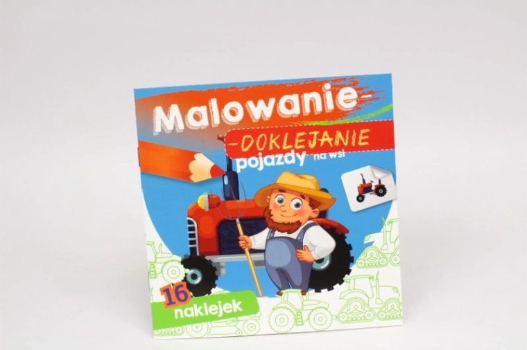 Bojanje i lijepljenje: vozila na selu