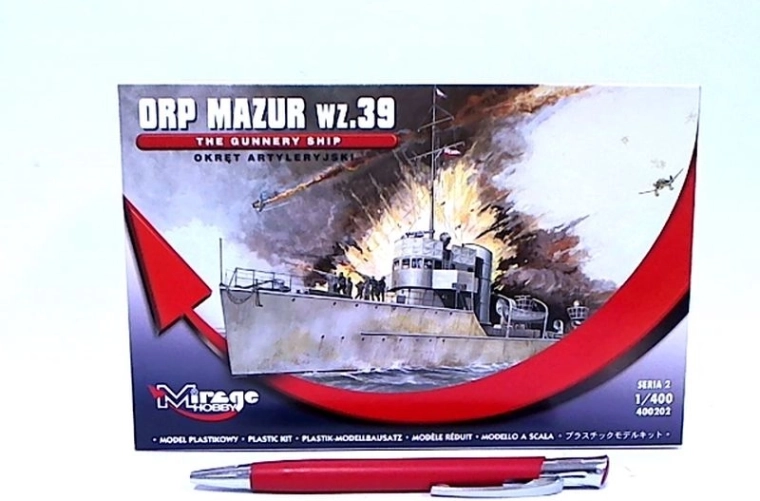 Mirage model za lijepljenje ORP Mazur