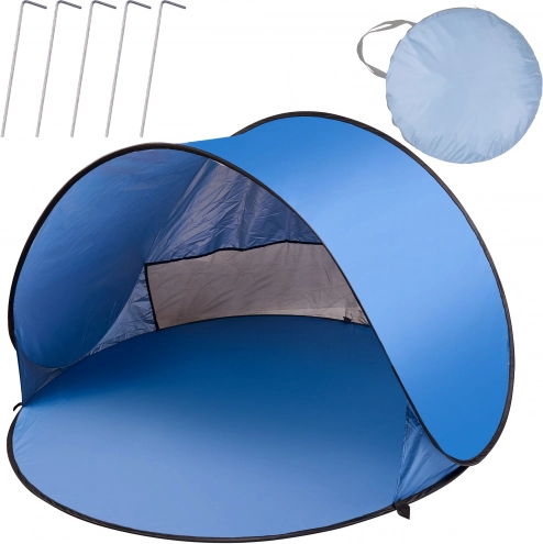 Automatski samorasklopivi plažni šator XL 146 × 146 cm s torbom