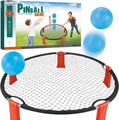 Woopie Smash Ball – društvena trampolinska igra s 2 loptice i pumpicom