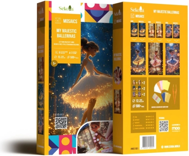 Sekoia mosaics balerina – mozaik kreativni set