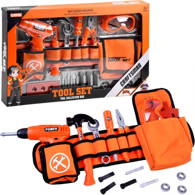 Kids’ little DIY helper set with belt and tools