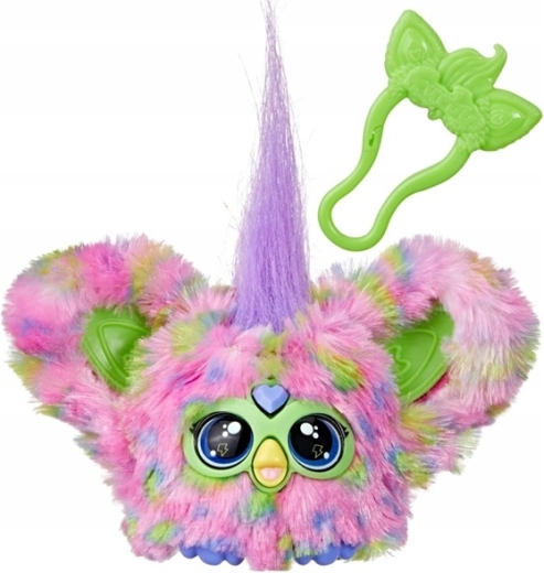 Mini Furby koji stane u dlan s kopčom za putovanja