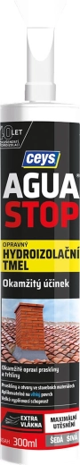 Hidroizolacijski brtveni kit AQUA STOP CEYS, sivi, 300 ml