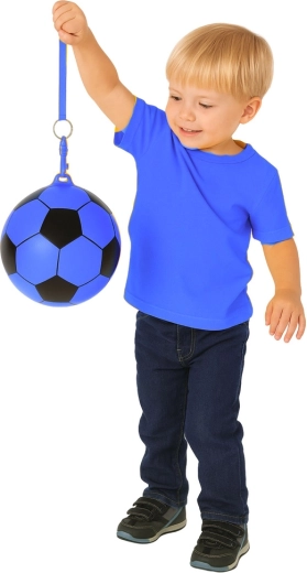 Nogometni dizajn i izražena plava boja