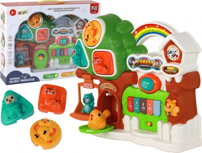 Klavirski koncert Set Šumske životinje Edukativni panel