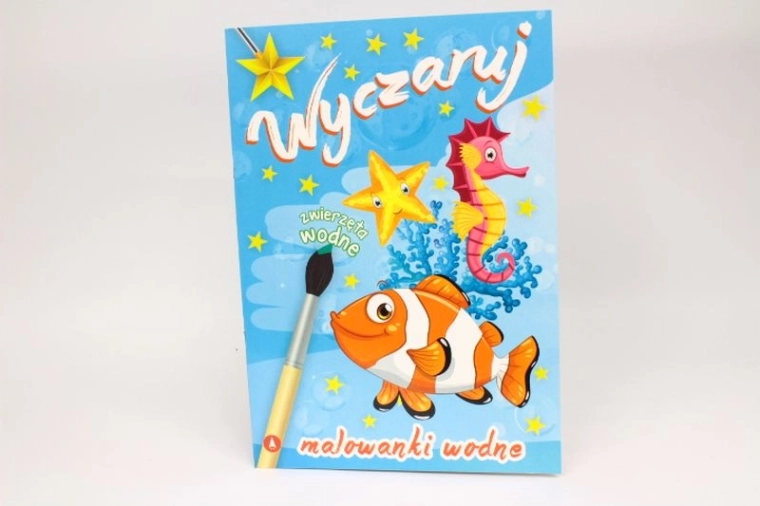 Conjure Up Water Animals – water coloring book