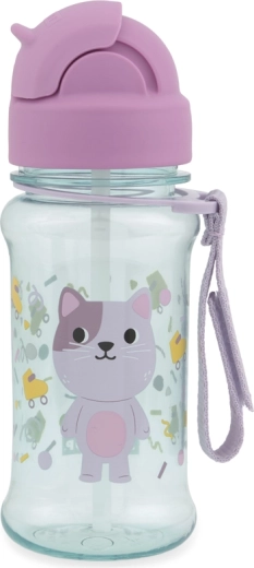 Skip Hop bočica sa slamkom Besties Squad maca 355 ml