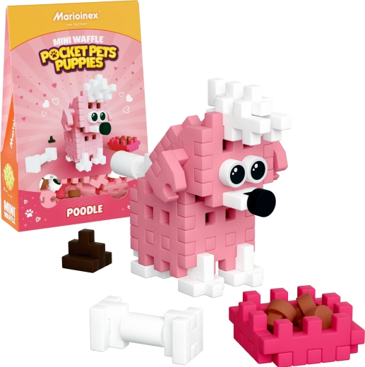 Konstruktorski set Mini Waffle Pocket Pets – pudl