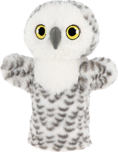 Keel Toys SE3077-7 Keeleco Sova - eko pliš lutka za ruku 27 cm