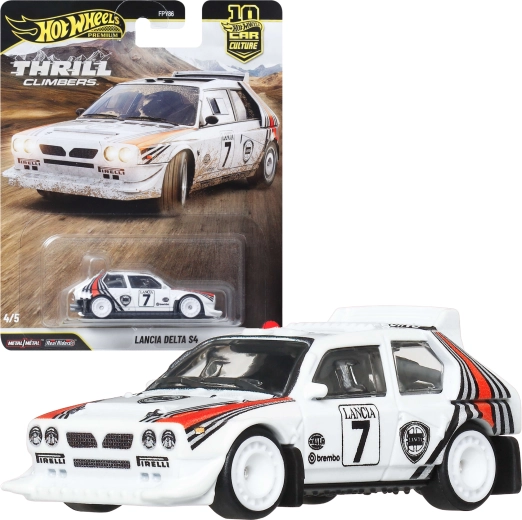 Mattel Hot Wheels Car Culture Lancia Delta S4 die-cast car model - 1 piece