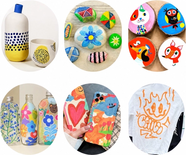 For various surfaces and DIY decorating