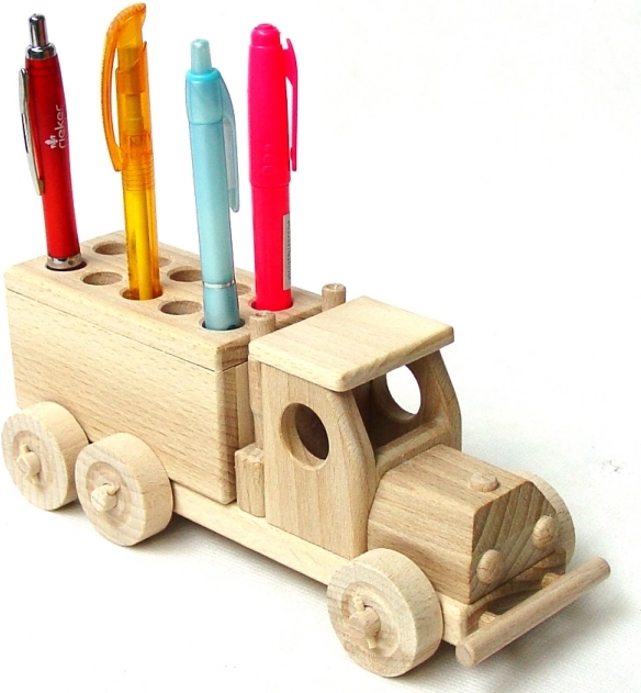 Ceeda Cavity drveni držač za olovke – kamion