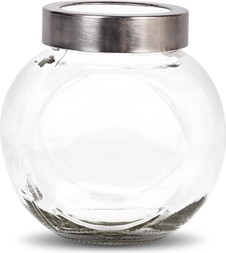 Stainless steel screw-on lid