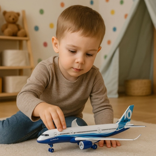 LED svjetla i zvukovi zrakoplova