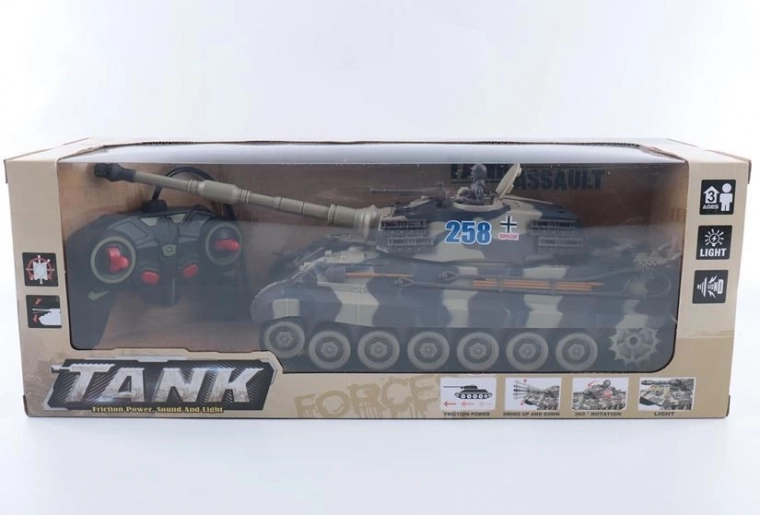 RC tenk 1:20 sa svjetlom i zvukom