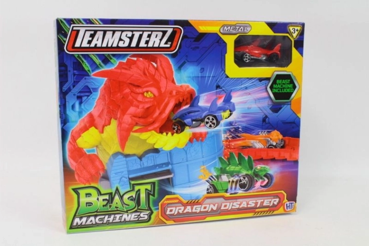 Teamsterz Beast Machines Zmajevska propast – lansirni set s autićem