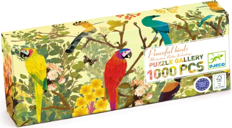 Puzzle Svijet ptica Djeco – 1000 dijelova
