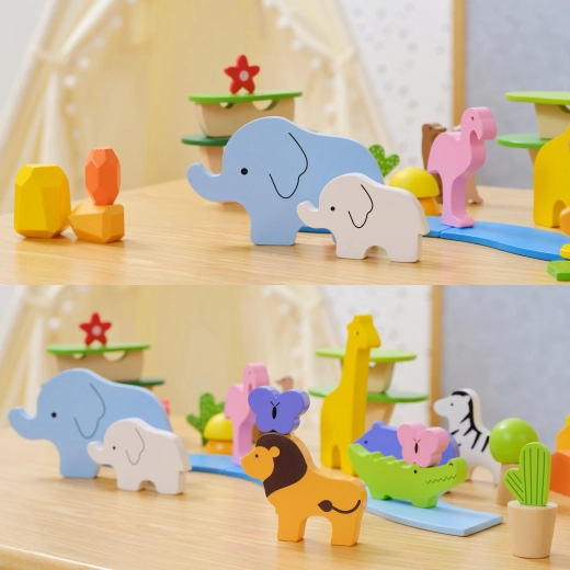 Životinje sa savane i elementi prirode