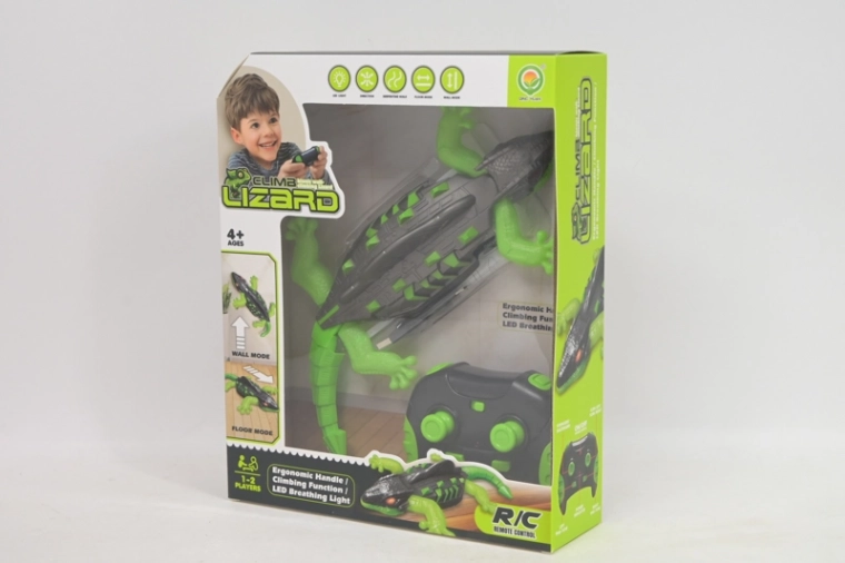 RC wall-climbing gecko