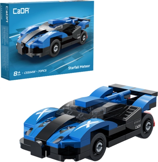 CaDA građevinski set sportskog automobila Starfall Meteor (70 dijelova)