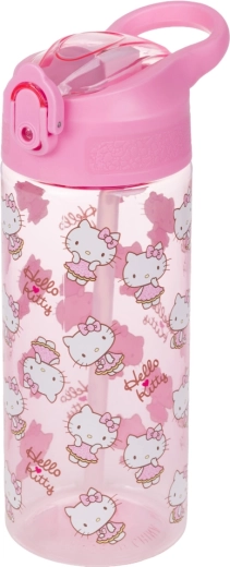 Tritan boca za piće sa slamkom Hello Kitty Sweet Leopard 500 ml BAAGL