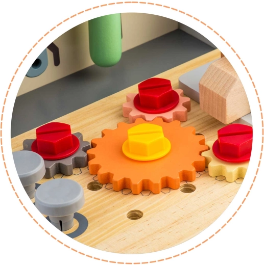 Okretna nazubljena kola za učenje uzroka i posljedice