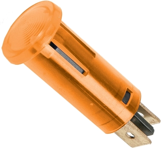 Orange Indicator Light 12 V DC