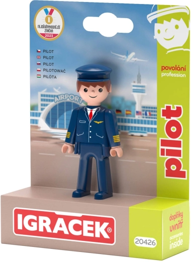 Efko Igráček Pilot – figure with accessories