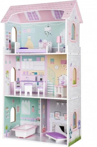 Drvena kućica za lutke Jagodowa Residence od Ecotoys