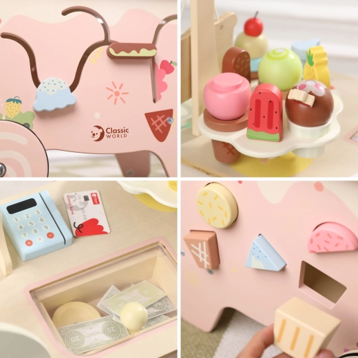 Extensive accessories for imaginative play